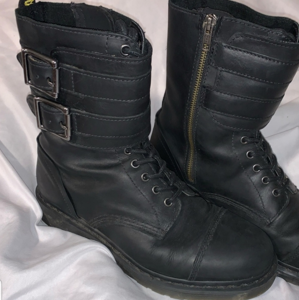 Dr. Martens Buckle Ankle Boot